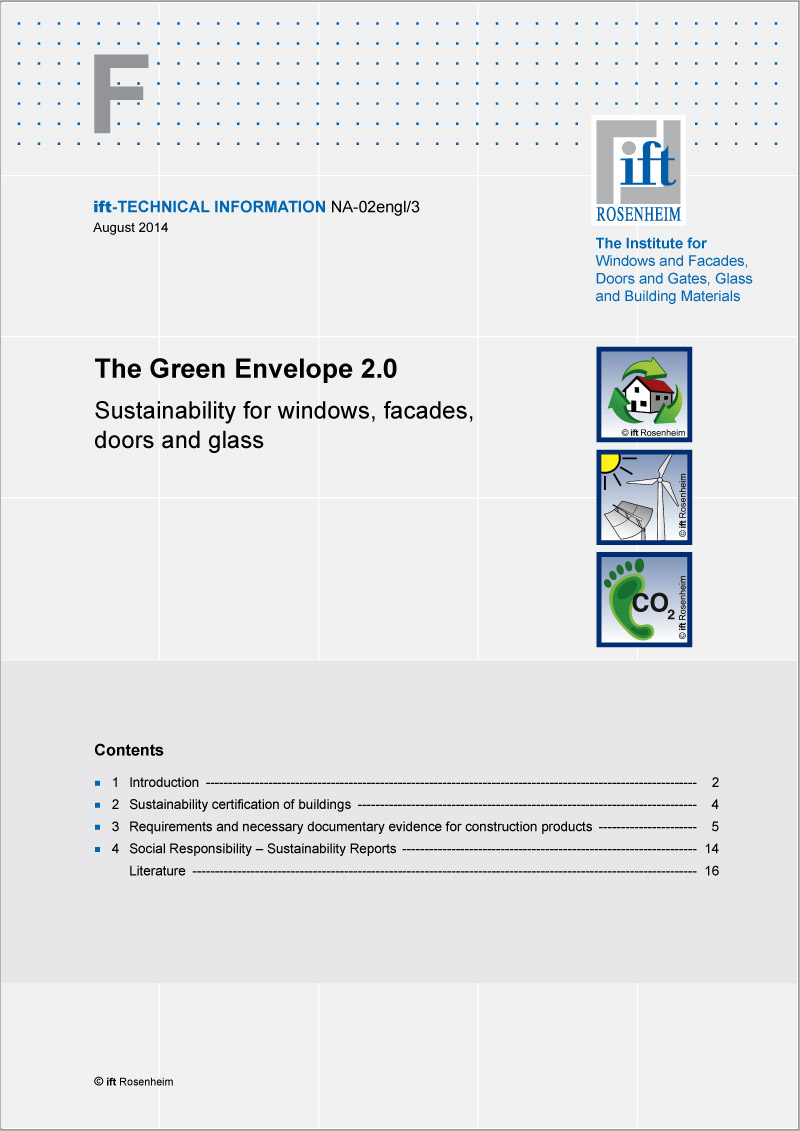 TECHNICAL INFORMATION NA-02engl/3 - Green Envelope 2.0